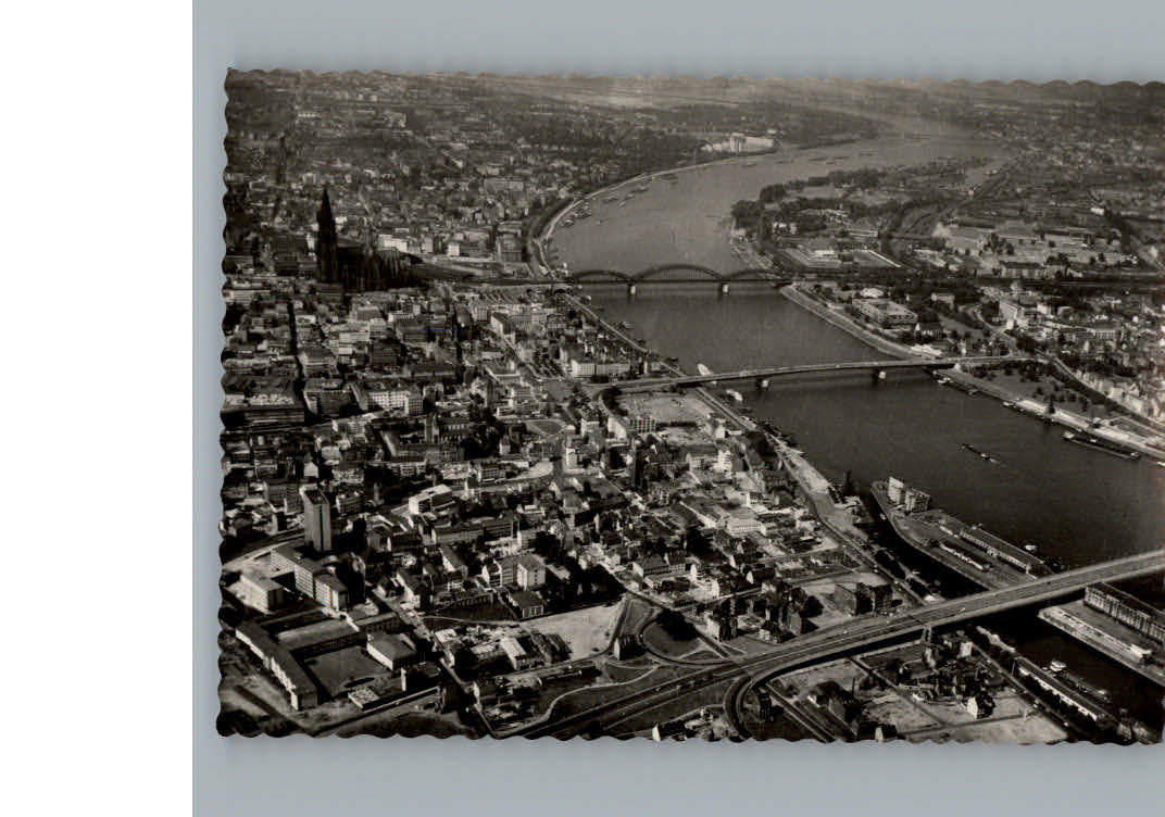 Koeln Fliegeraufnahme