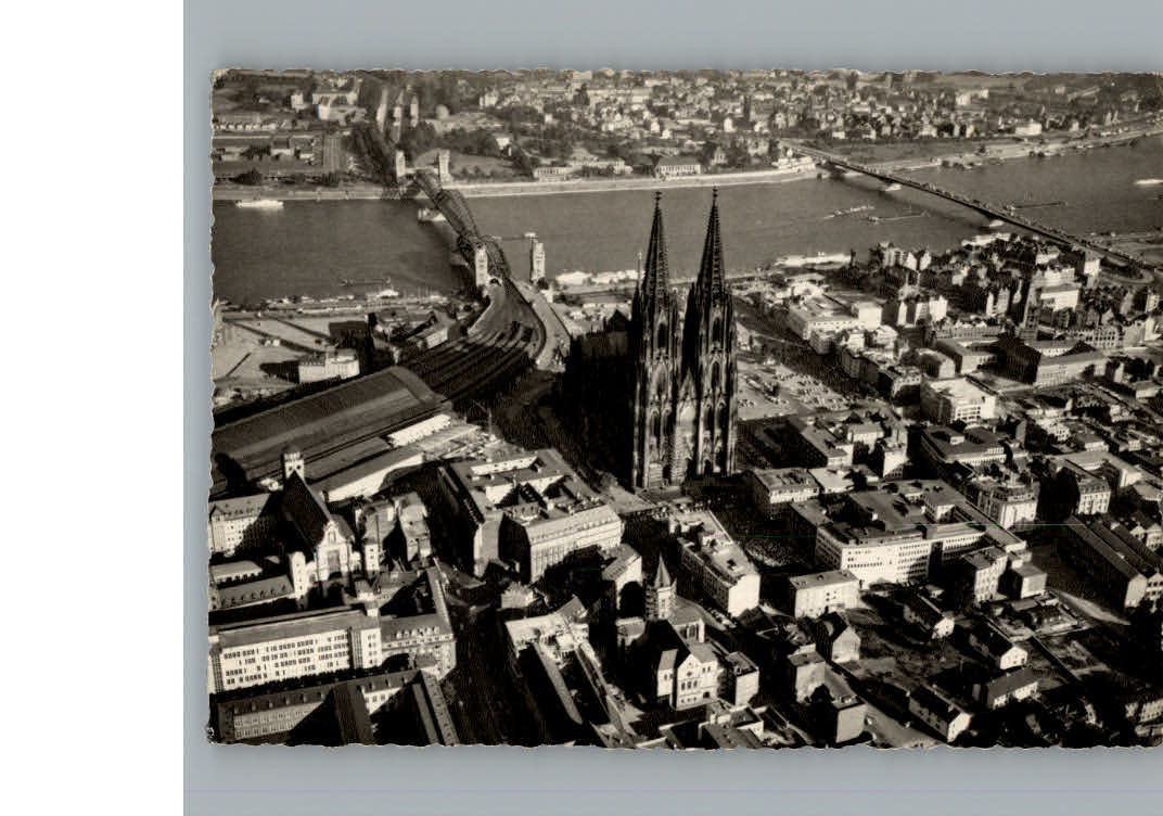 Koeln Fliegeraufnahme