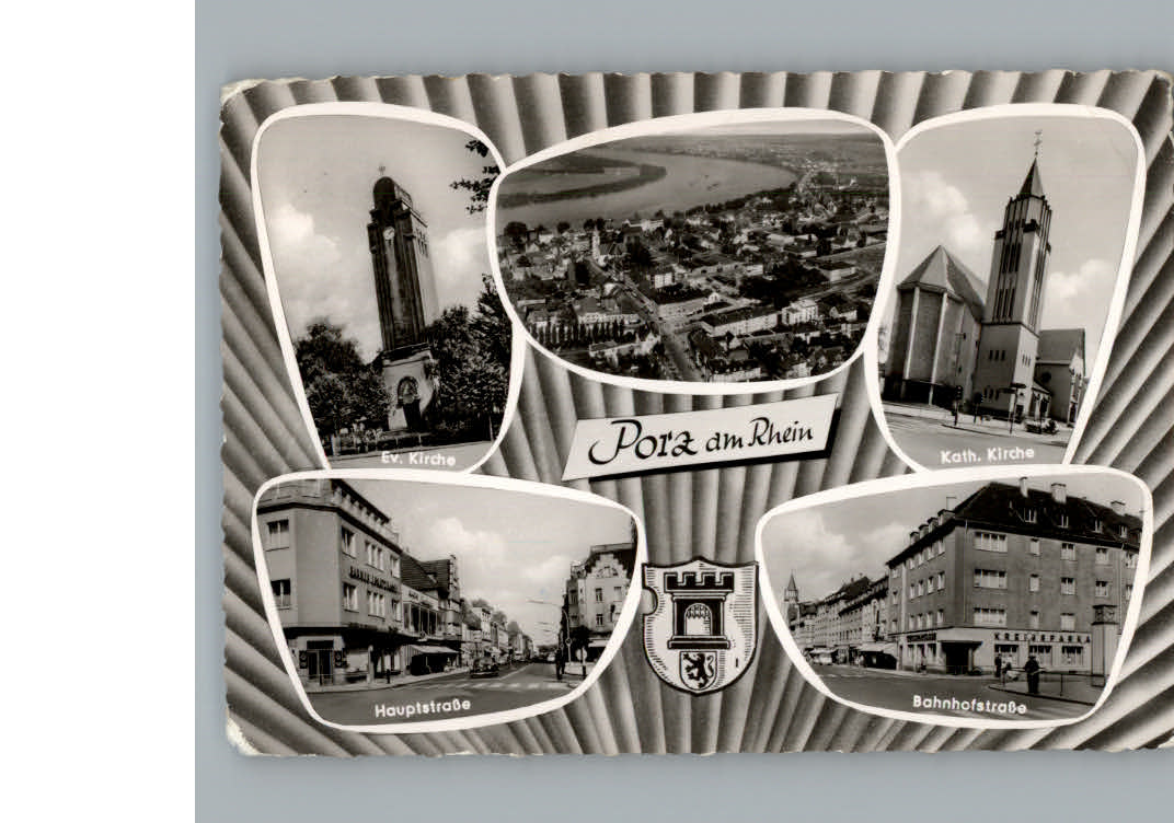 Porz Koeln Hauptstrasse Bahnhofstrasse