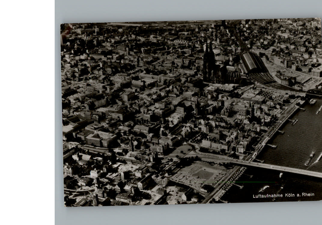 Koeln Fliegeraufnahme