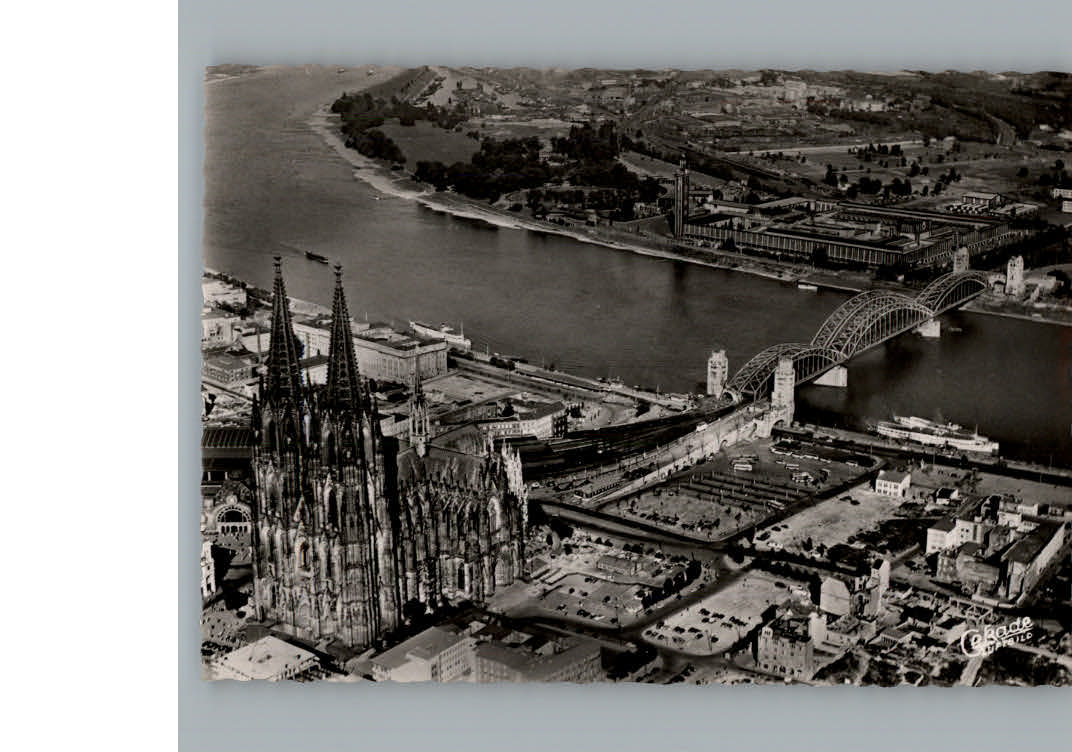 Koeln Fliegeraufnahme