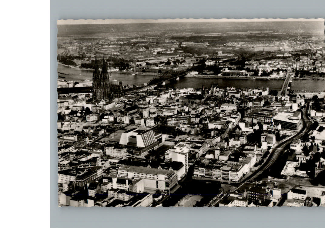 Koeln Fliegeraufnahme