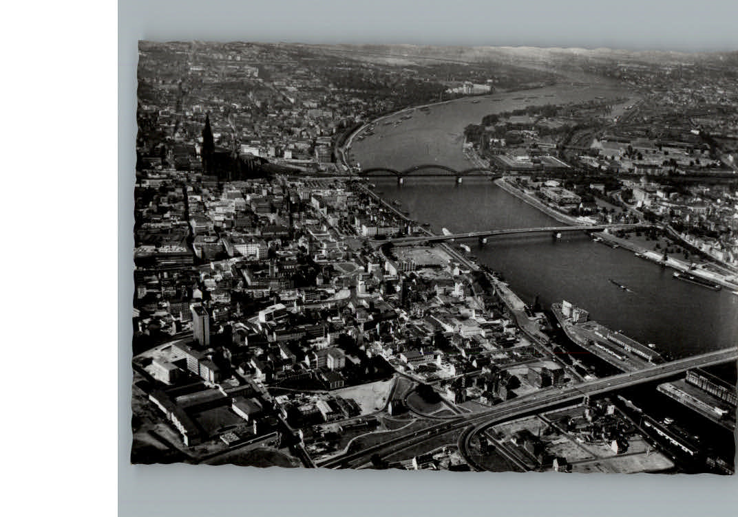 Koeln Fliegeraufnahme