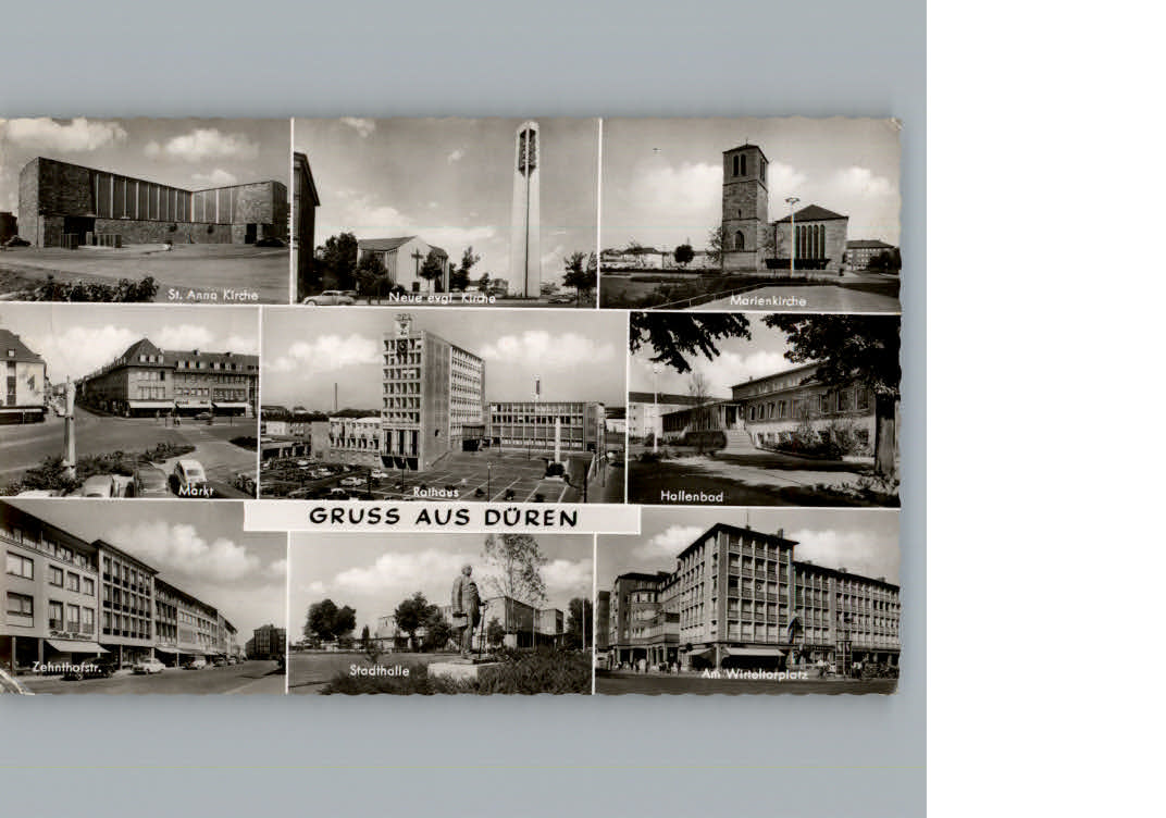 Dueren Rheinland Zehnthofstrasse