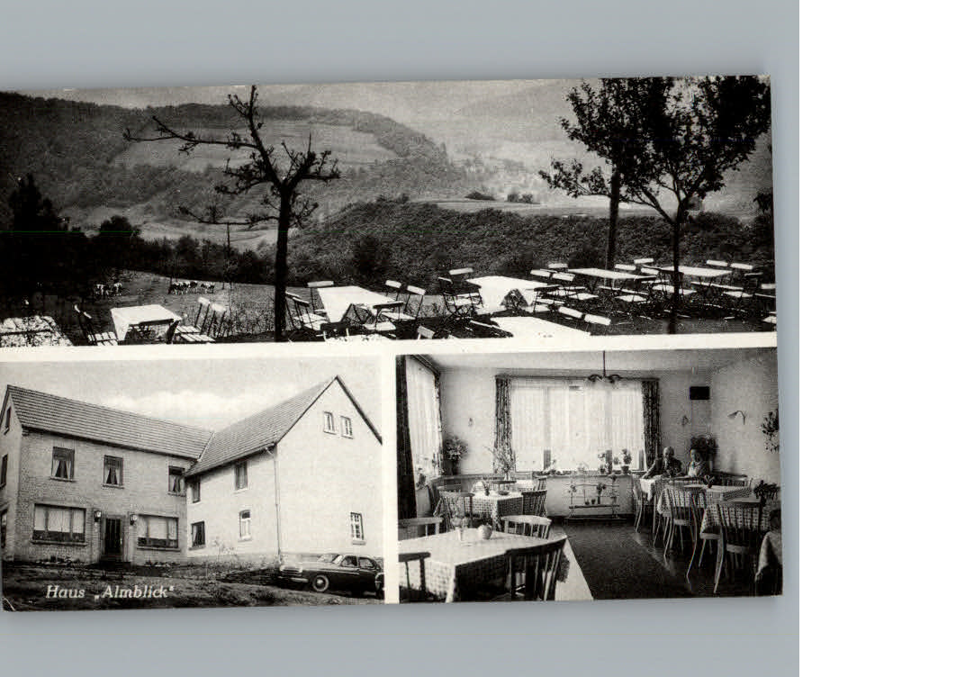 Waldbreitbach Wied Pension Haus Almblick