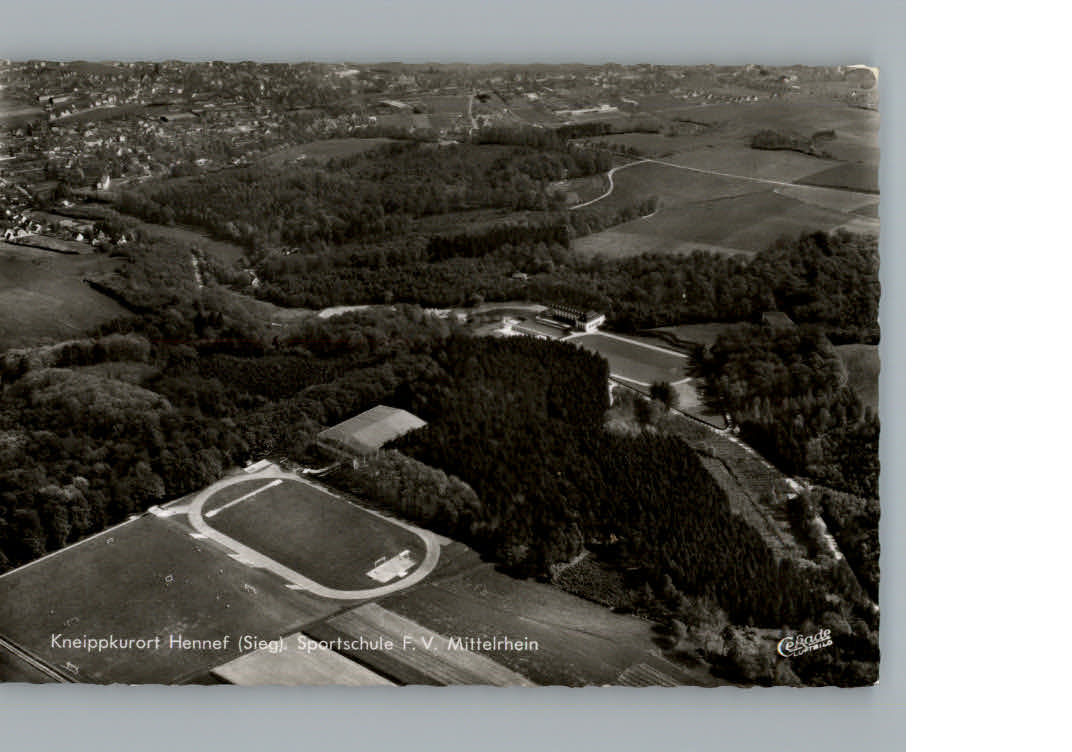 Hennef Sieg Fliegeraufnahme