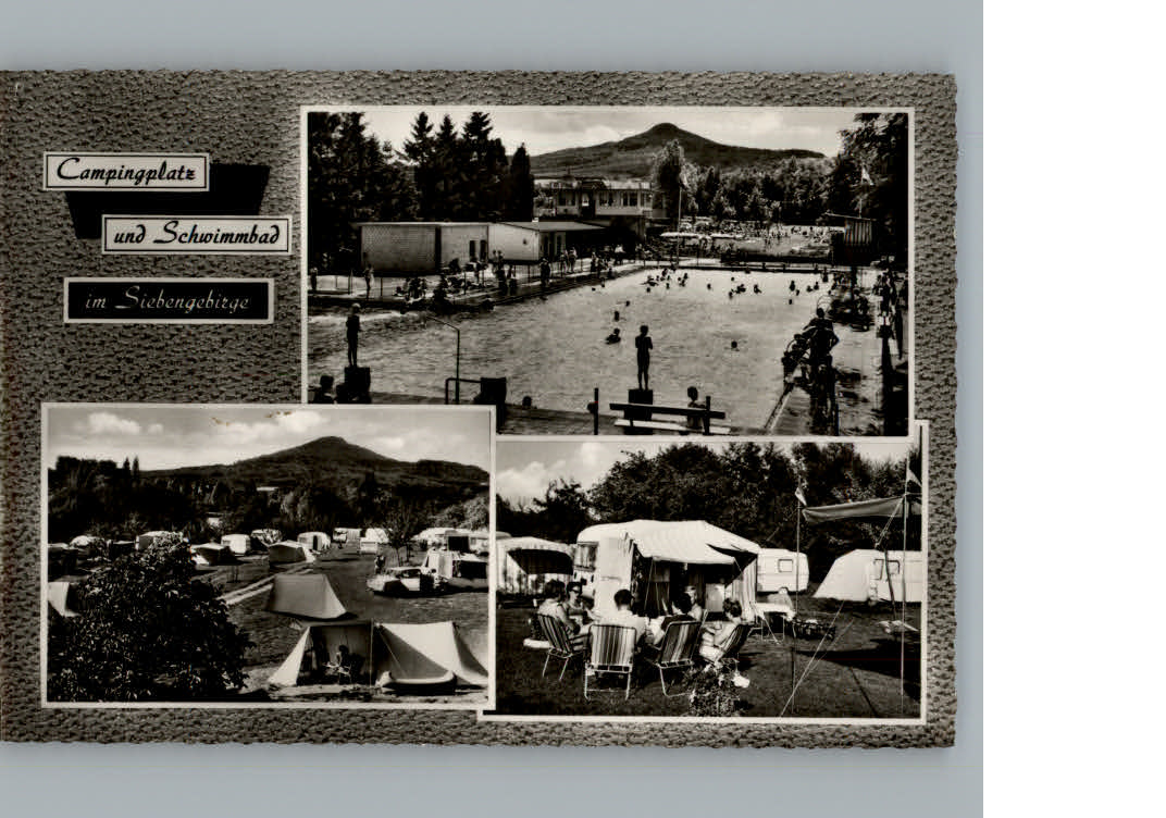 Koenigswinter Campingplatz und Schwimmbad im Siebengebirge