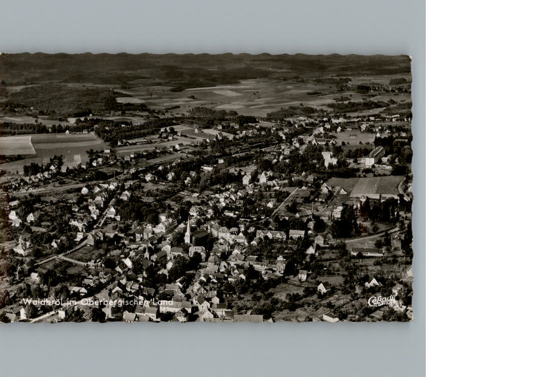 Waldbroel Fliegeraufnahme