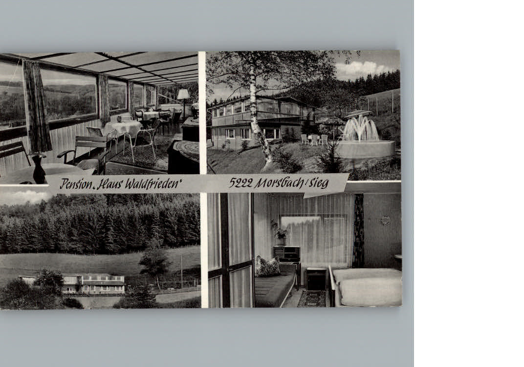 Morsbach Sieg Pensin Haus Waldfrieden