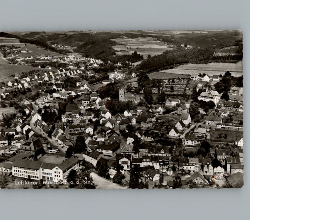 Morsbach Sieg Fliegeraufnahme