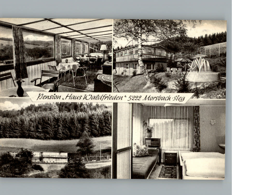 Morsbach Sieg Pension Haus Waldfrieden