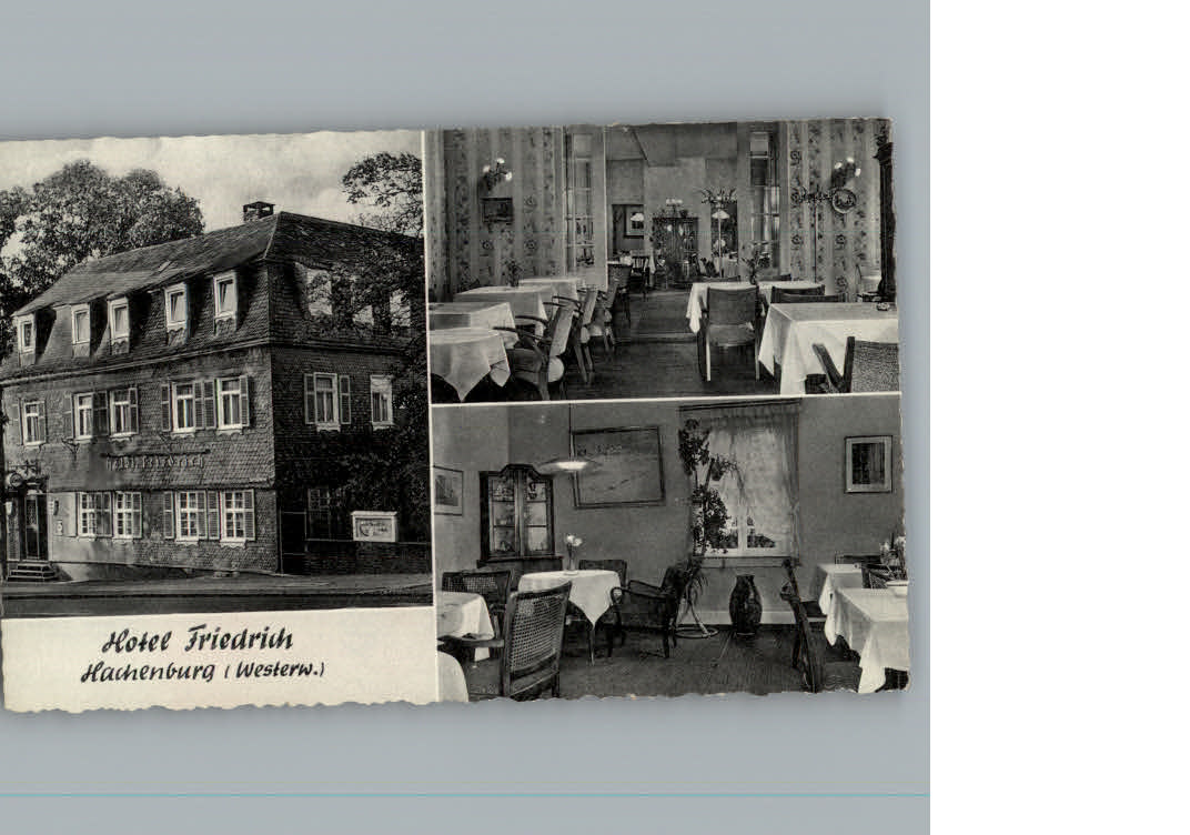 Hachenburg Westerwald Hotel Friedrich
