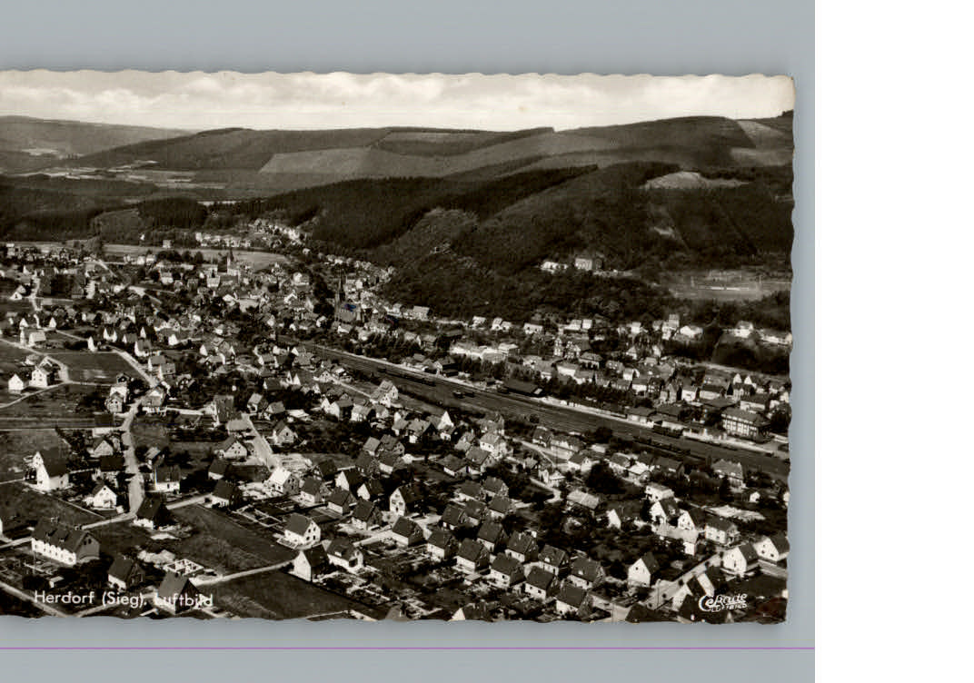 Herdorf Sieg Fliegeraufnahme