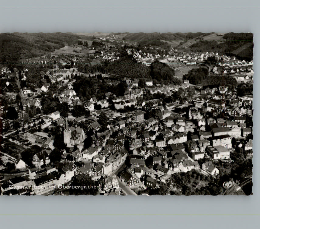 Gummersbach Fliegeraufnahme