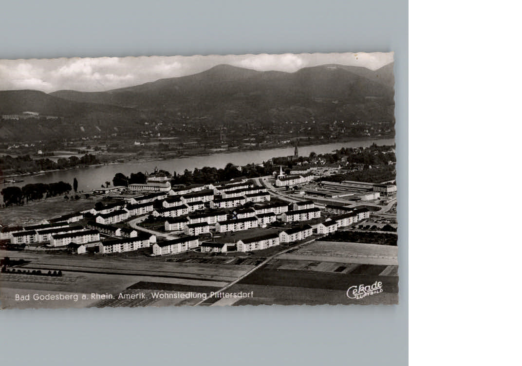 Bad Godesberg Fliegeraufnahme