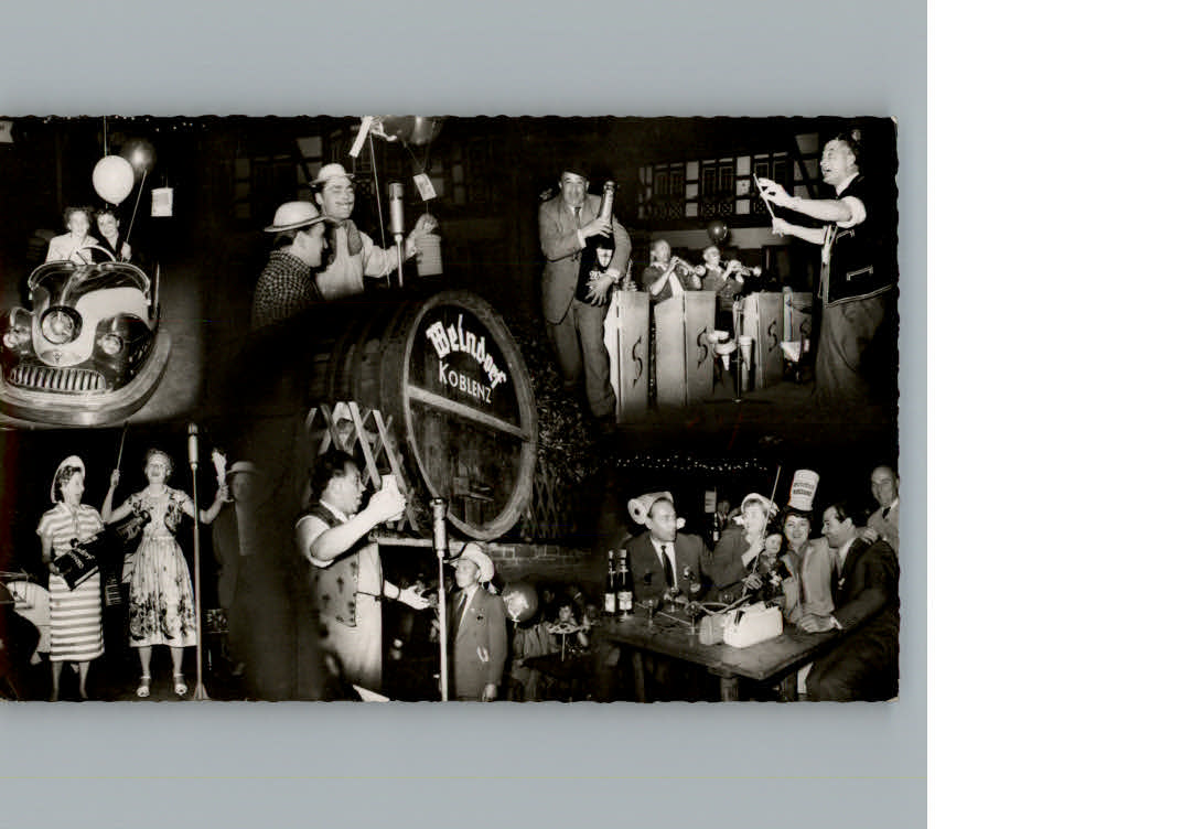 Koblenz Rhein Stimmungsbilder aus dem Weindorf