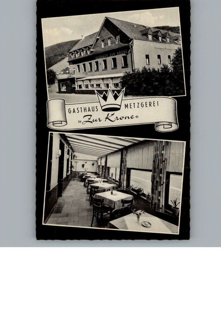 Oberfell Gasthaus  und Metzgerei zur Krone