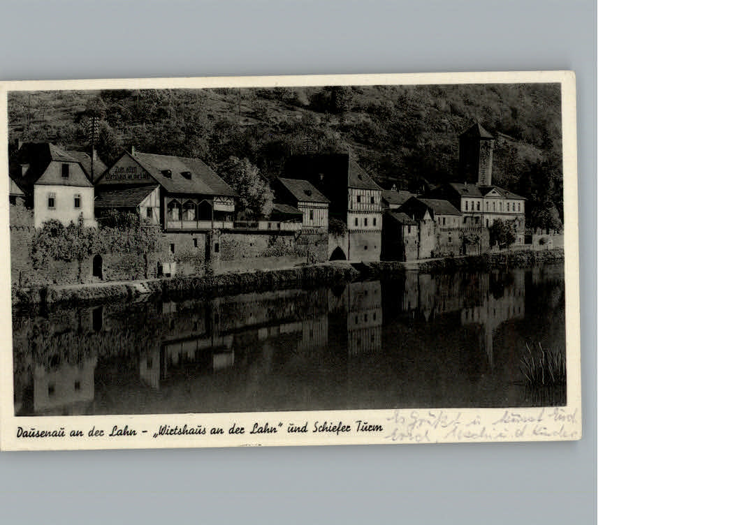 Dausenau Wirtshaus an der Lahn