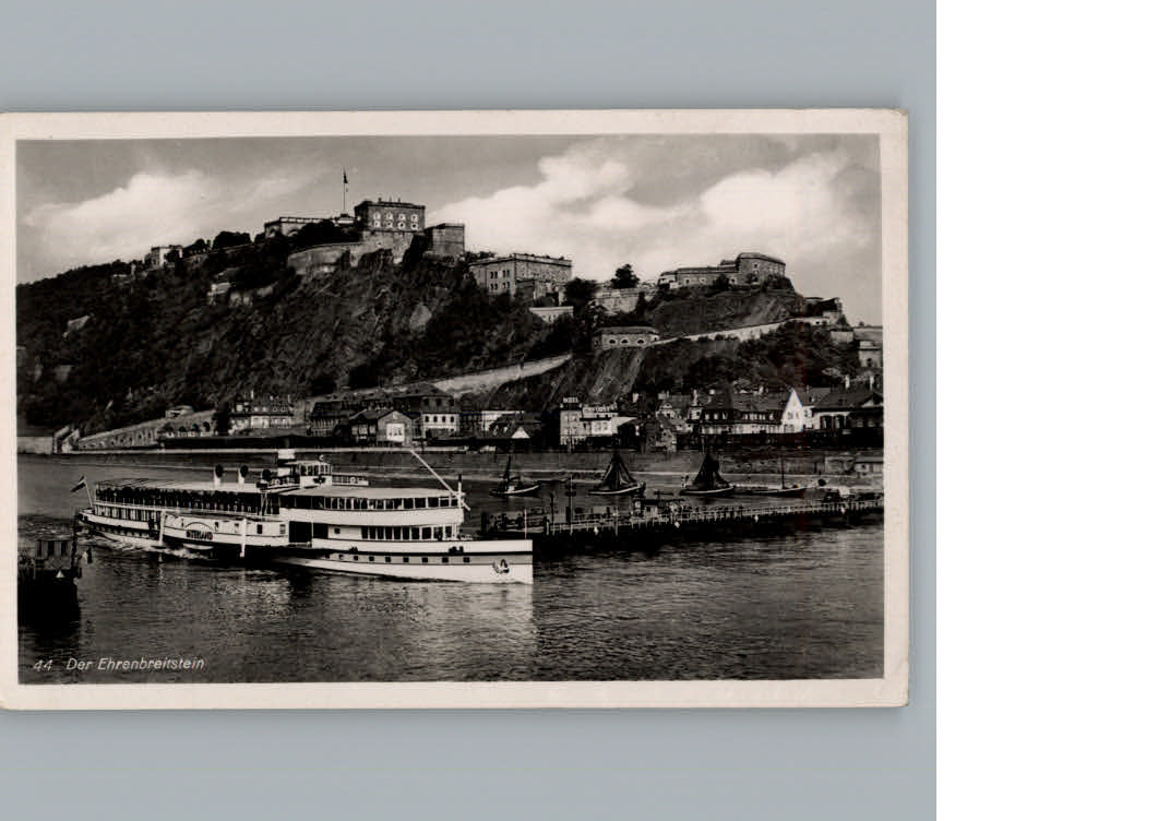 Koblenz Rhein Der Ehrenbreitstein