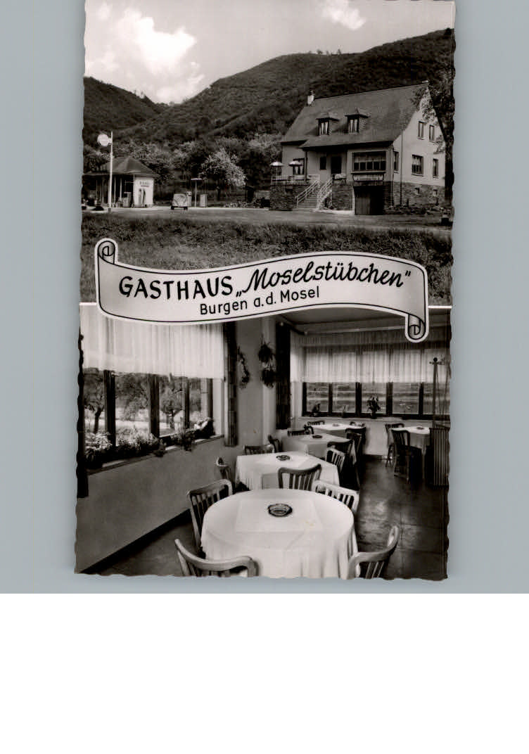 Burgen Mosel Gasthaus Moselstuebchen
