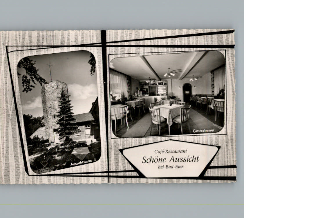 Bad Ems Cafe und Restaurant Schoene Aussicht