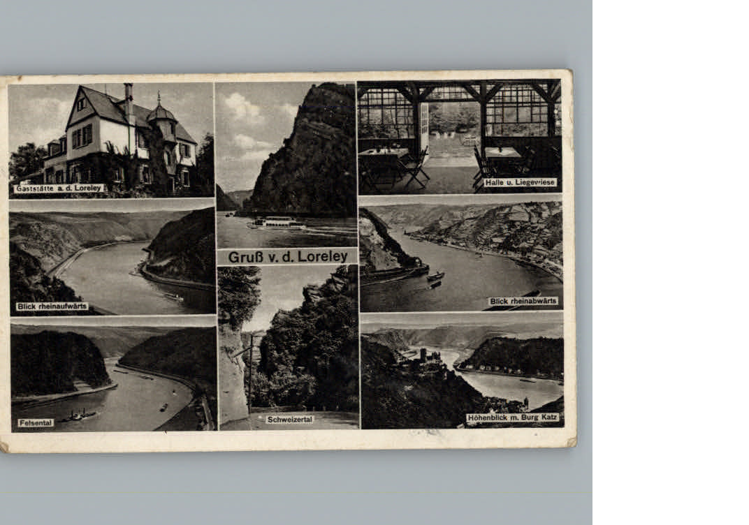 Loreley Lorelei Gaststaette auf der Loreley