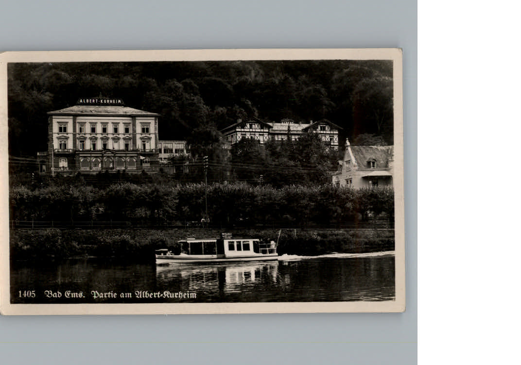 Bad Ems Partie am Albert-Kurheim