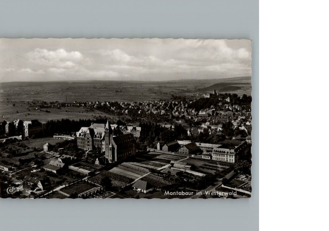 Montabaur Westerwald Fliegeraufnahme