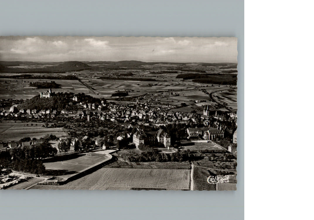 Montabaur Westerwald Fliegeraufnahme