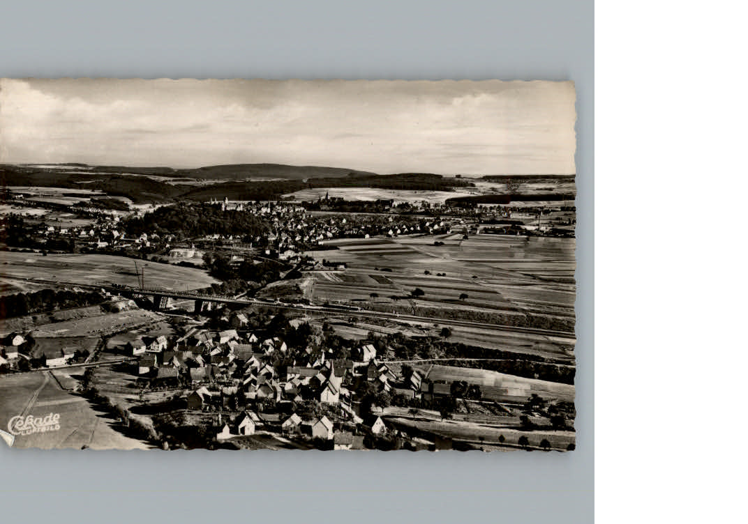 Montabaur Westerwald Fliegeraufnahme