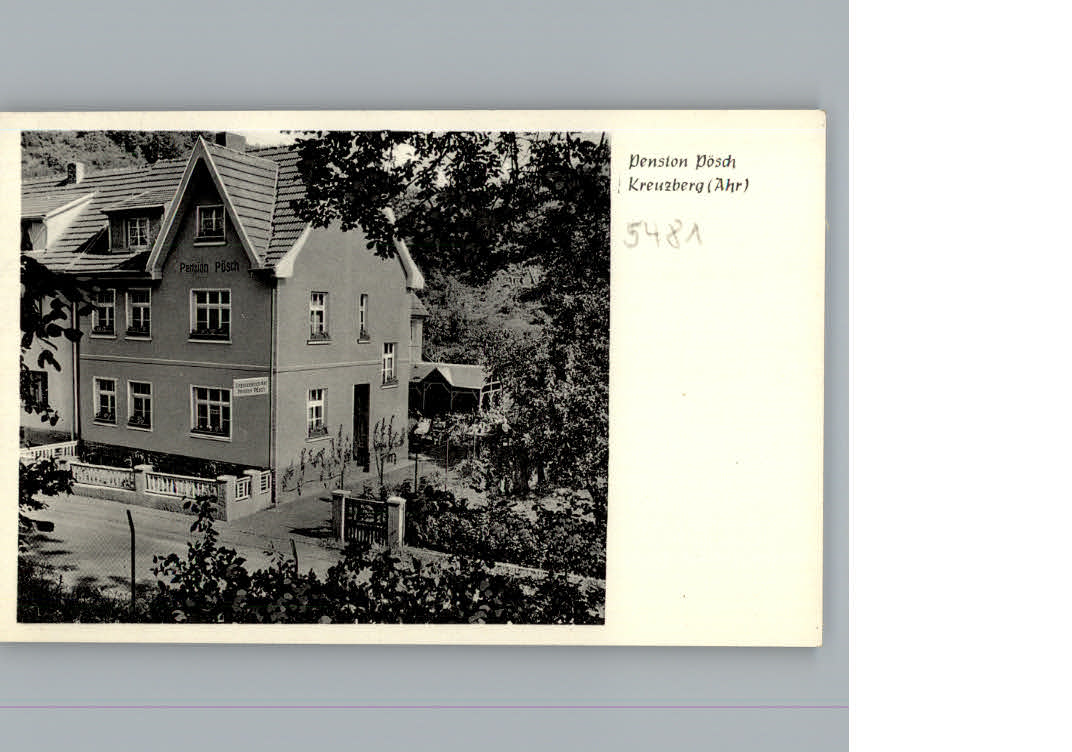 Kreuzberg Ahr Pension Poesch
