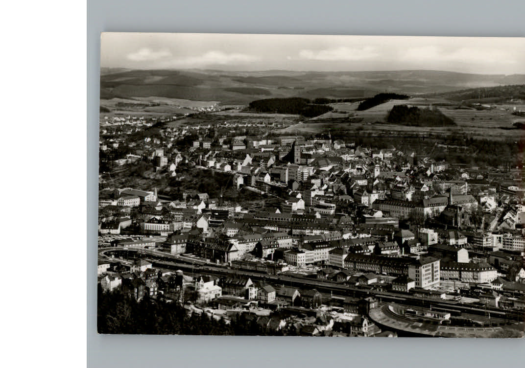 Siegen Westfalen Fliegeraufnahme