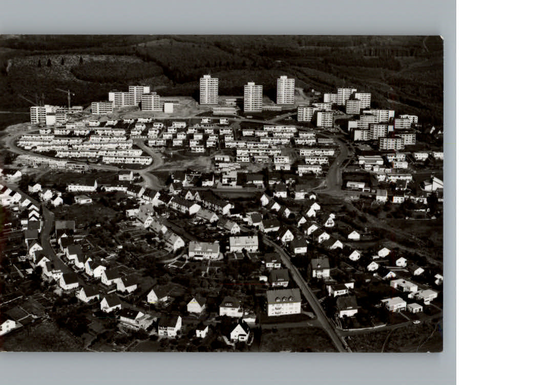 Kreuztal Westfalen Fliegeraufnahme