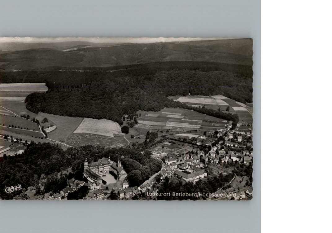 Bad  Berleburg Fliegeraufnahme