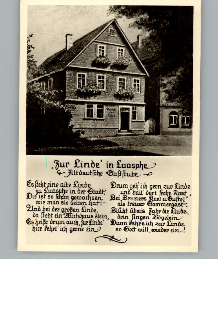 Bad  Laasphe Gasthaus Zur Linde