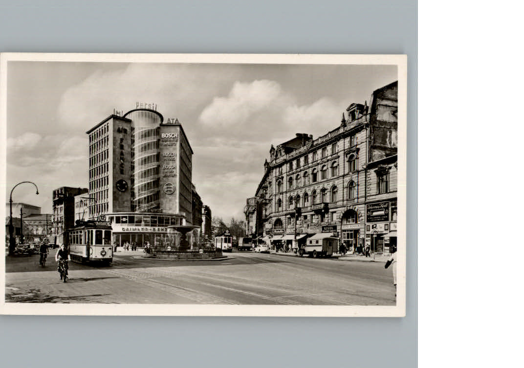 Frankfurt Main Friedrich-Ebert-Platz Strassenbahn