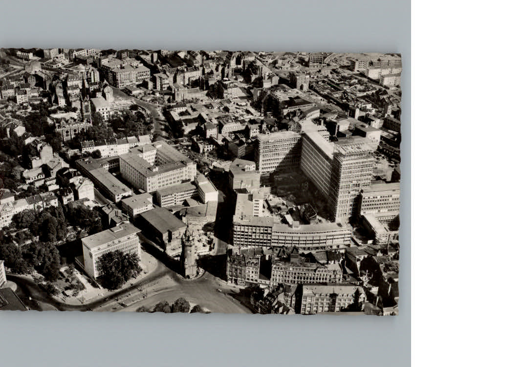 Frankfurt Main Fliegeraufnahme