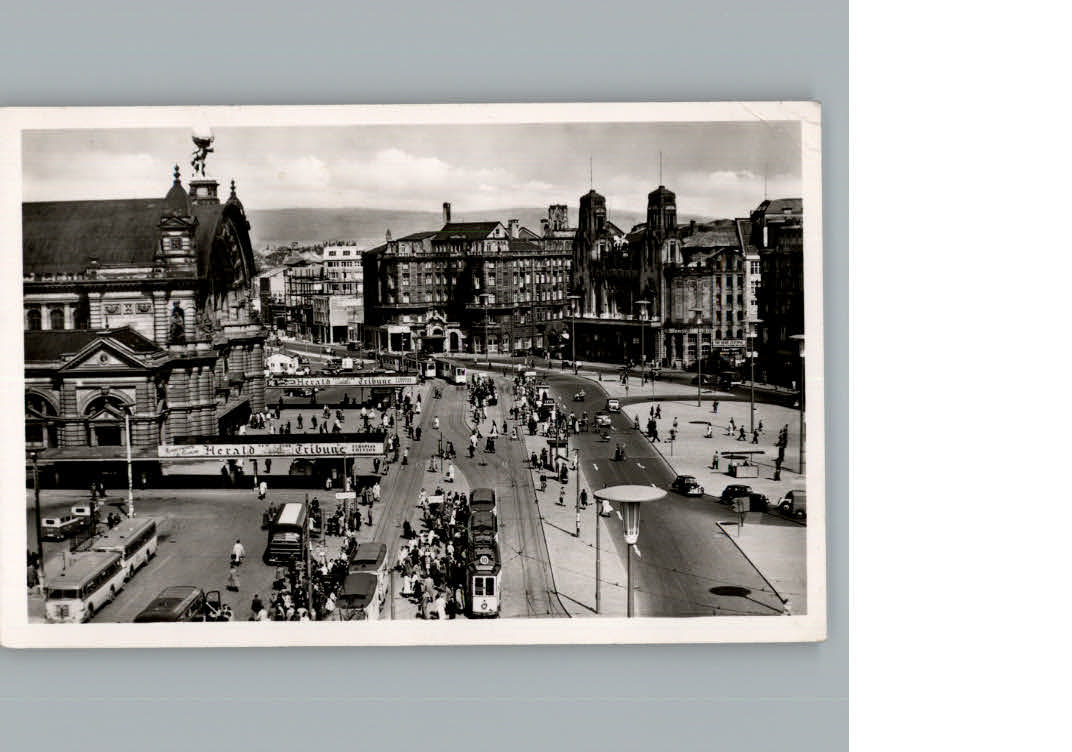 Frankfurt Main Bahnhofsplatz Strassenbahn