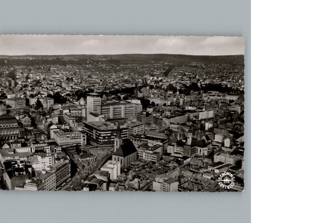 Frankfurt Main Fliegeraufnahme