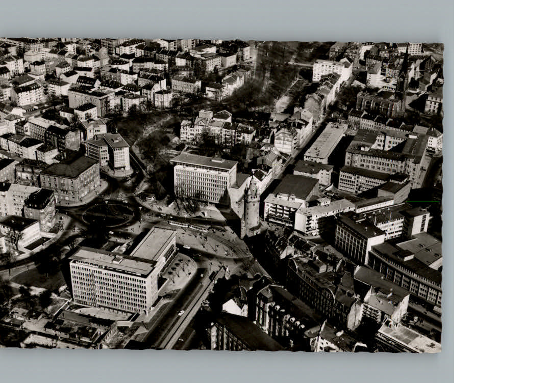 Frankfurt Main Fliegeraufnahme Am Eschenheimer Tor