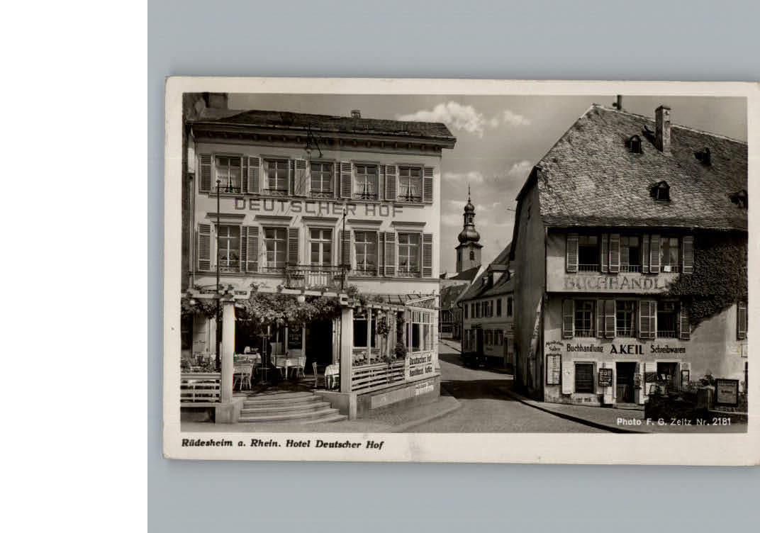 Ruedesheim Rhein Hotel Deutscher Hof