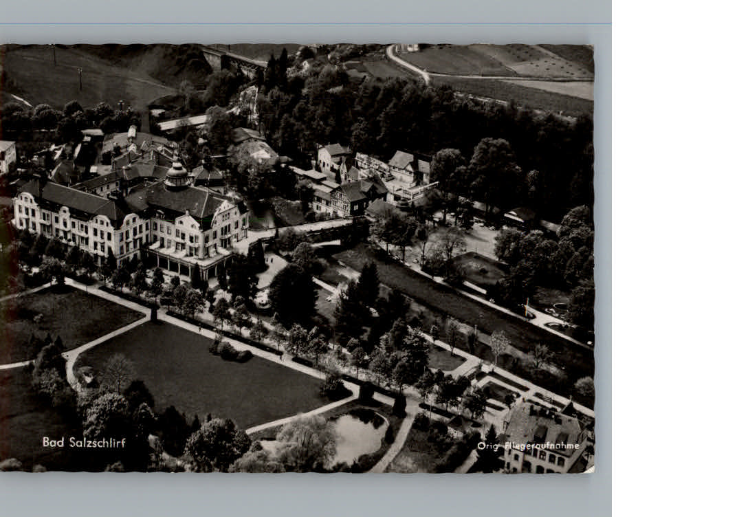 Bad Salzschlirf Fliegeraufnahme