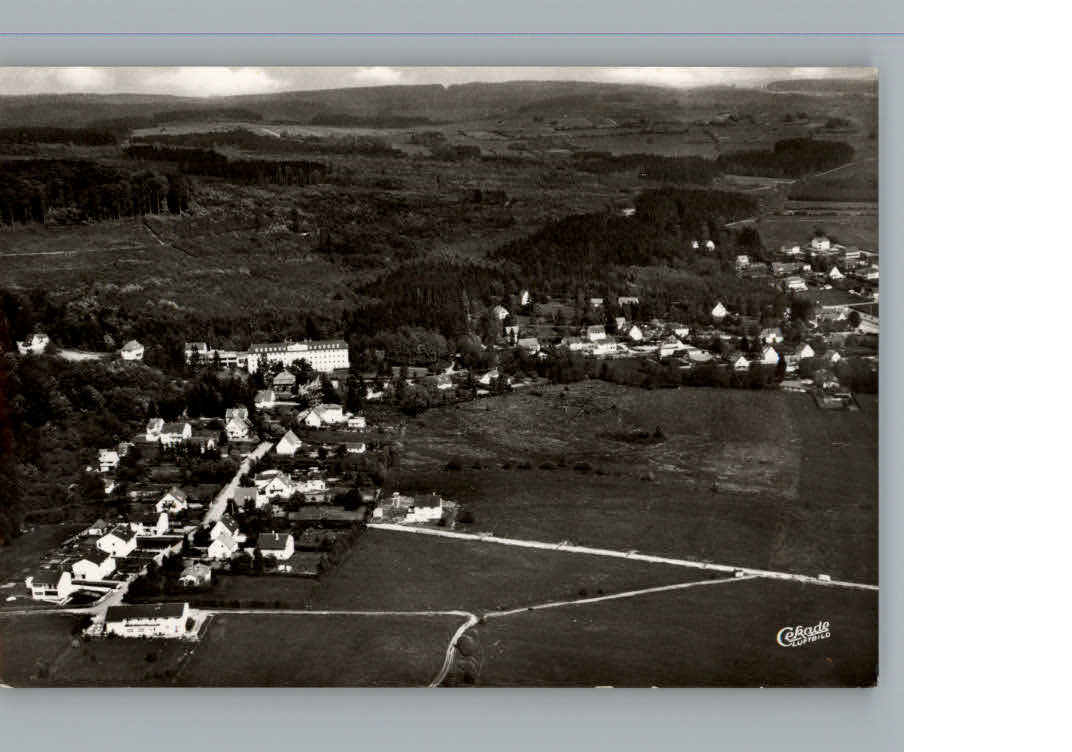 Ilbeshausen-Hochwaldhausen Fliegeraufnahme