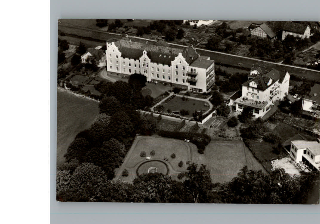 Bad Salzschlirf Fliegeraufnahme Haus Maria, Haus Bonifatius
