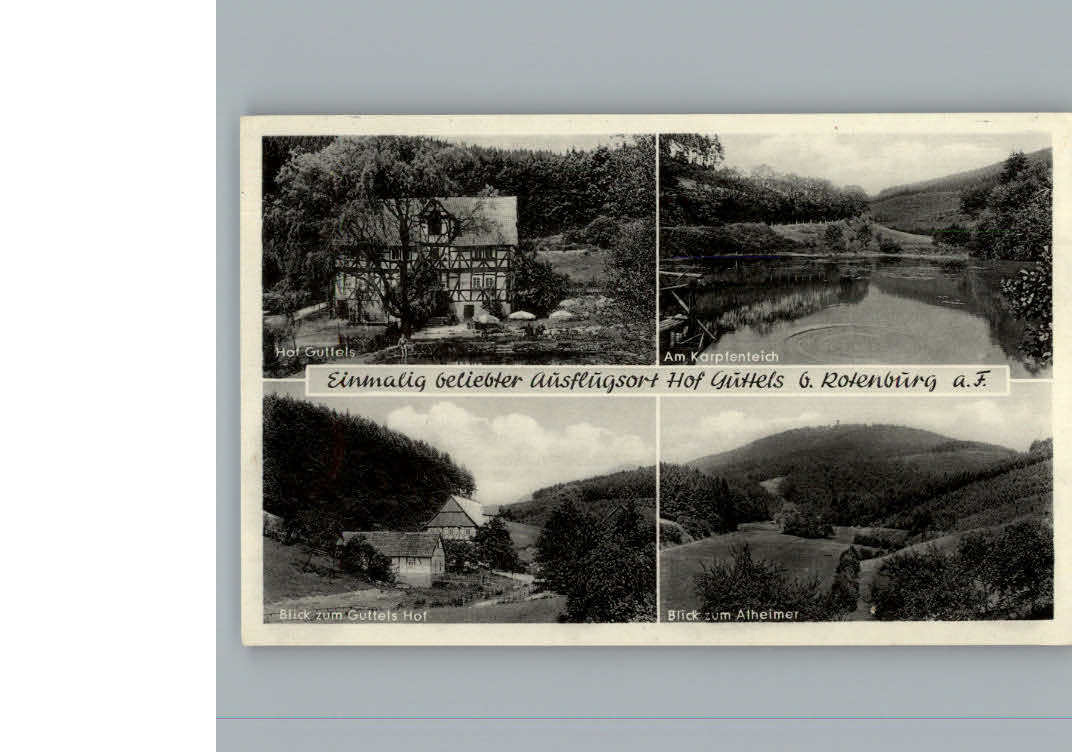 Rotenburg Fulda Hof Guttels Karpfenteich