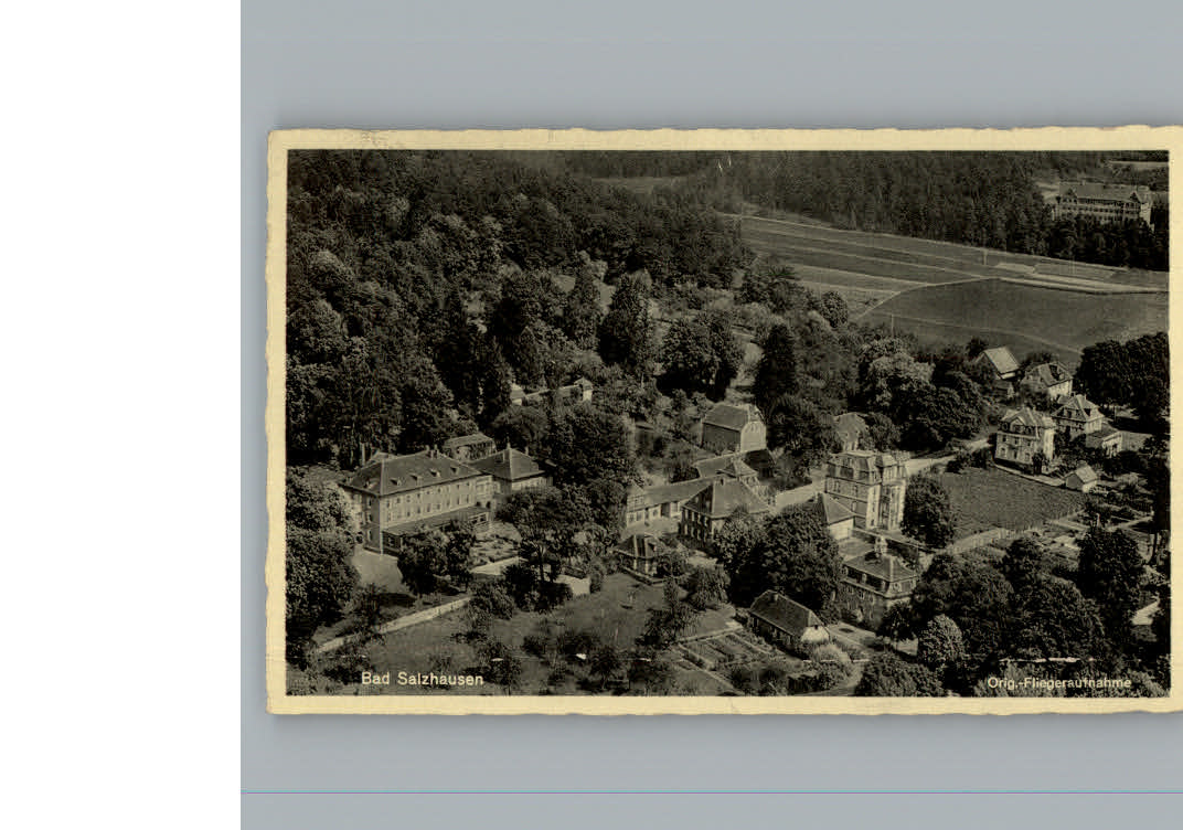 Bad Salzhausen Fliegeraufnahme