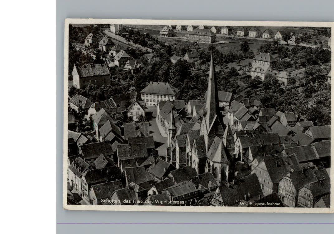 Schotten Hessen Fliegeraufnahme