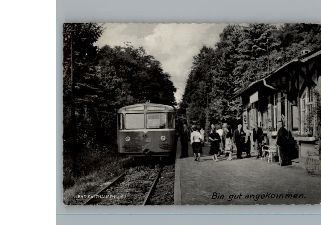 Bad Salzhausen Bahnhof Eisenbahn