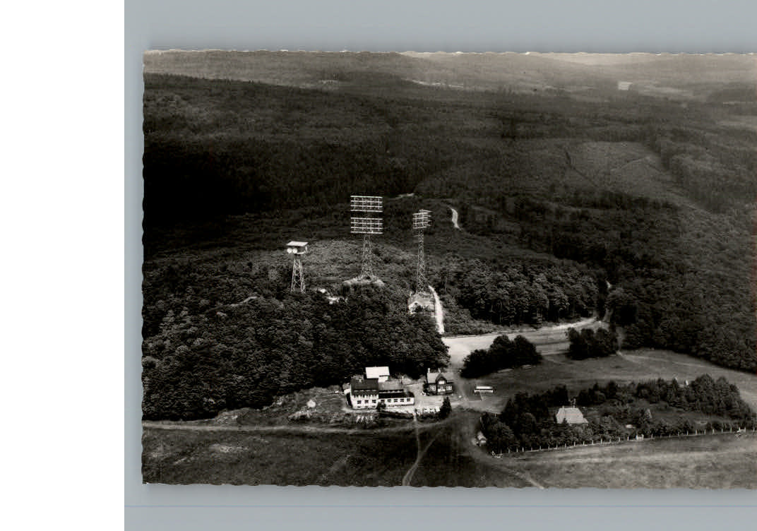 Hoherodskopf Fliegeraufnahme Berggasthof