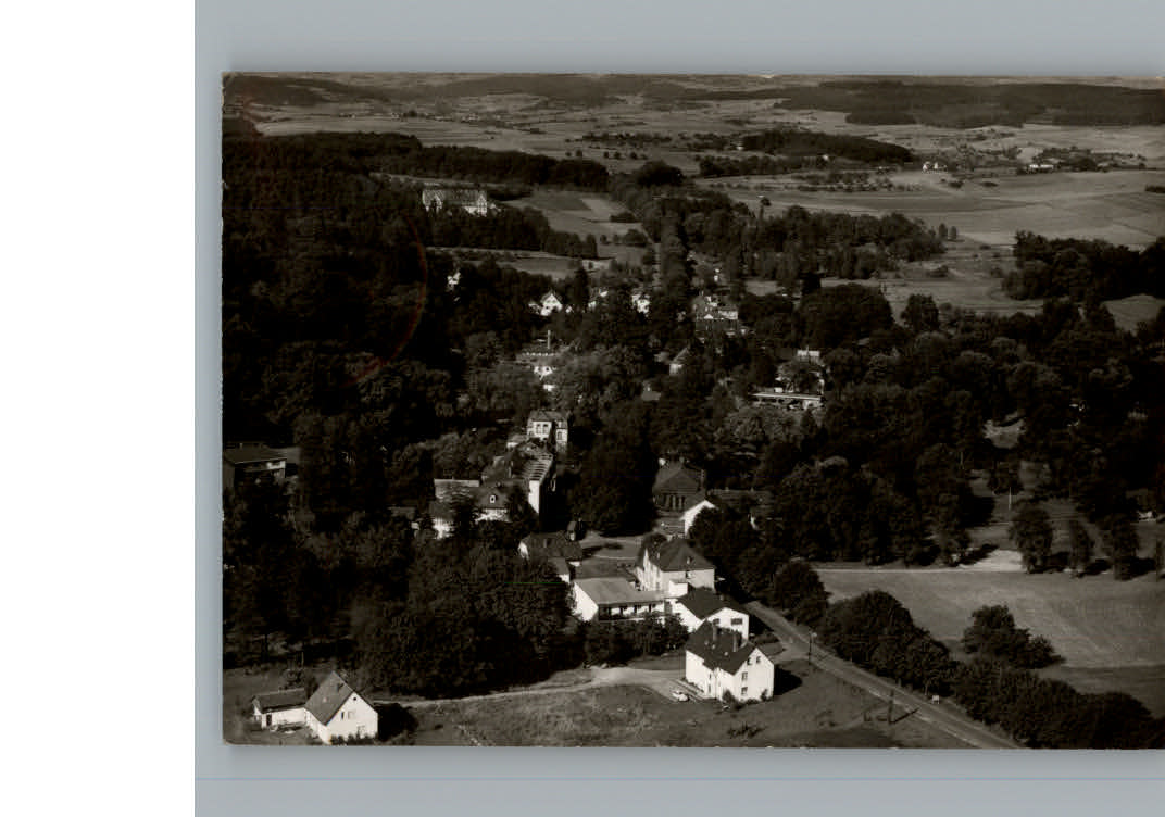 Bad Salzhausen Fliegeraufnahme